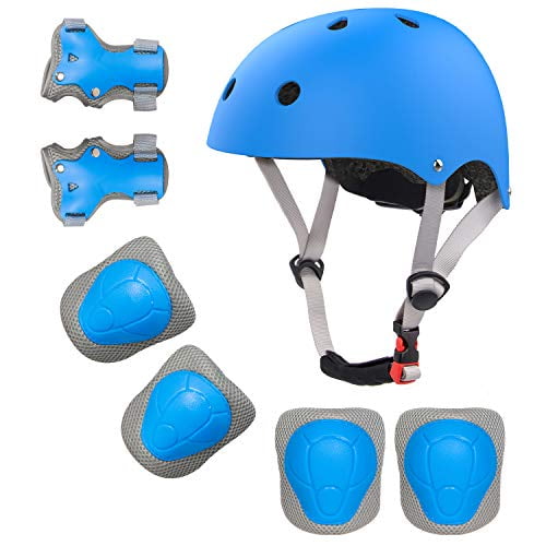 Toddler Helmet and Pads for 2-8 Years Adjustable Kids Bike Helmet Knee Elbow Pads and Wrist Guards for Skateboarding Roller Blading Scooter Riding Bicycling Skating and More Toddler Helmet and Pads for 2-8 Years Adjustable Kids Bike Helmet Knee Elbow Pads and Wrist Guards for Skateboarding Roller Blading Scooter Riding Bicycling Skating and More